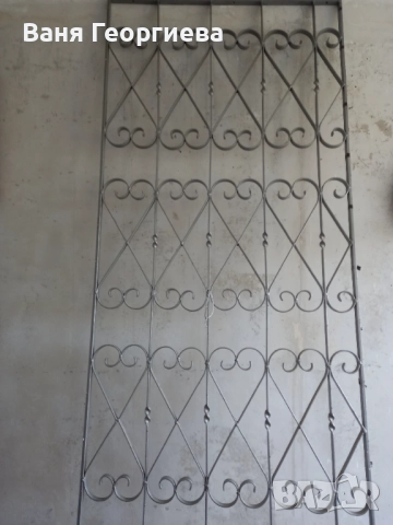 Решетка от ковано желязо