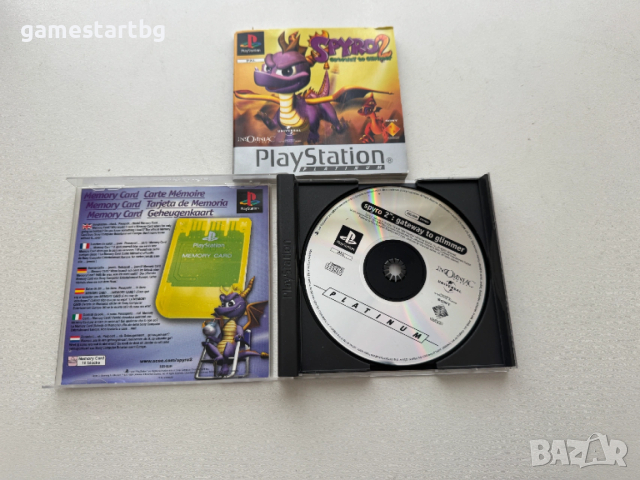 Spyro 2 Gateway To Glimmer за PS1, снимка 3 - Игри за PlayStation - 54114520