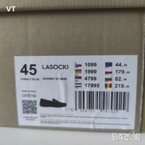 Мъжки мокасини Lasocki - CCC, снимка 11 - Мокасини - 50864239
