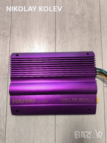 Авто усилвател крайно стъпало за субуфер музика, снимка 5 - Ресийвъри, усилватели, смесителни пултове - 53936520