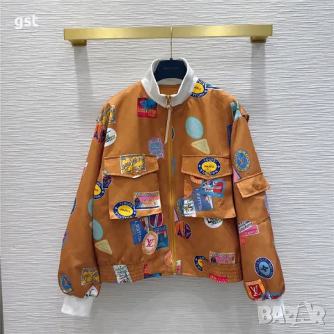 Уникално Яке Горнище LV Louis Vuitton дамско спортно дизайнерско, снимка 1