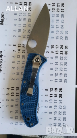 Продавам сгъваем  нож Спайдерко / Spyderco tenacious 