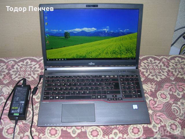 Fujitsu Lifebook E756 - Core i5, 8 GB DDR4, 256 GB SSD, Full HD , снимка 4 - Лаптопи за дома - 45480453