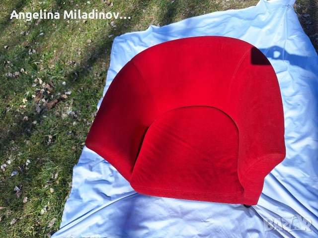 Италианско кресло Hermoso silln , снимка 5 - Дивани и мека мебел - 53830082