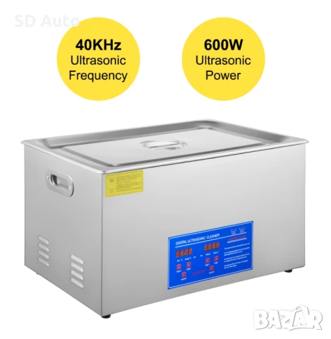 Ултразвукова дигитална почистваща вана  30 Литра / 40 kHz, снимка 9 - Други инструменти - 50498134