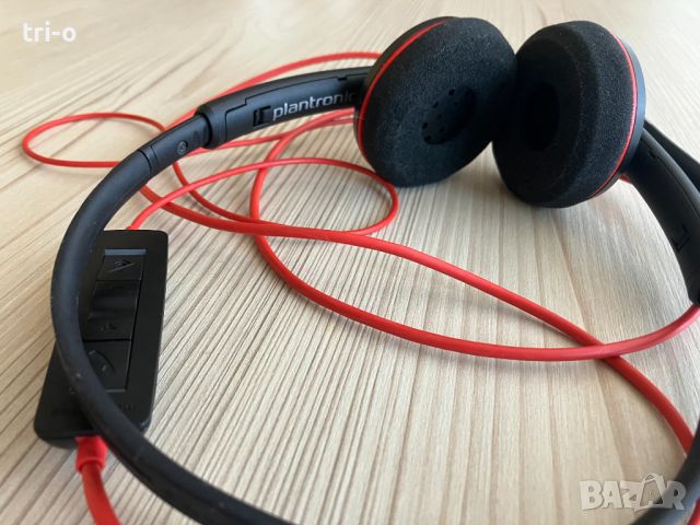 USB Stereo Слушалки с микрофон PLANTRONICS BLACKWIRE C3220, снимка 9 - Слушалки и портативни колонки - 45607594