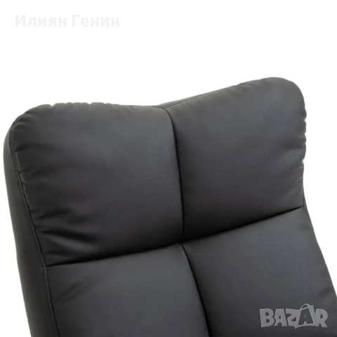 Масажен стол HOMCOM с табуретка, 145° накланящ се, снимка 2 - Дивани и мека мебел - 54086372