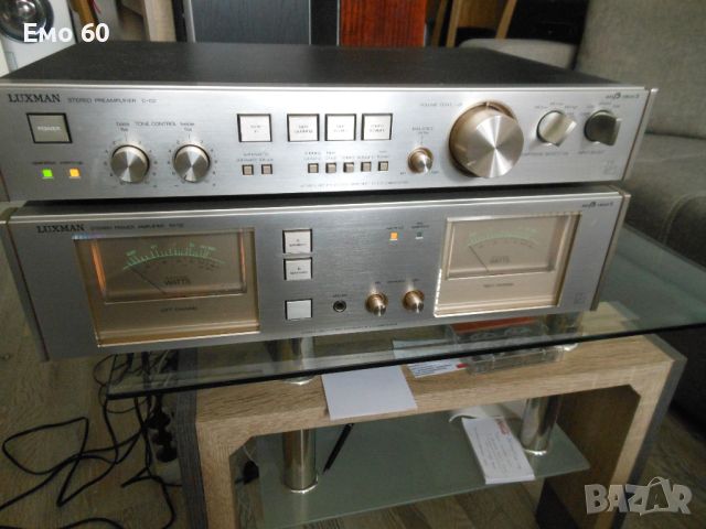 LUXMAN C 02  M 02, снимка 1 - Ресийвъри, усилватели, смесителни пултове - 45652586