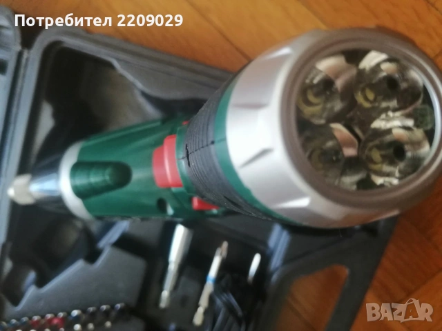 Акумулаторен винтоверт Parkside PSSA 3.6V Оригинален НЕМСКИ, снимка 4 - Винтоверти - 54115987