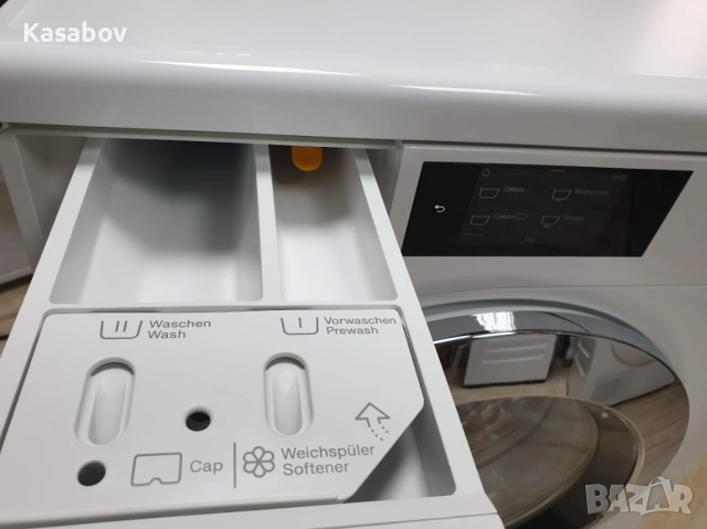 Miele - 9кг - WiFi - TwinDos - Пералня Миеле 12м Гаранция, снимка 6 - Перални - 53716212