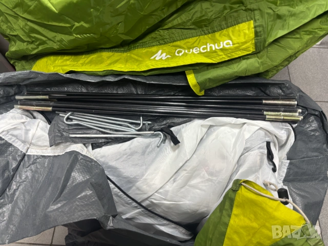 Двуместна палатка Quechua Arpenaz 2, снимка 4 - Палатки - 53557782