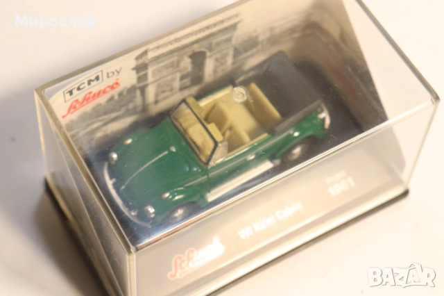 1:72 SCHUCO VW KAFER КАБРИО ИГРАЧКА КОЛИЧКА МОДЕЛ, снимка 4 - Колекции - 53464586
