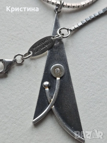 Марково сребърно колие, снимка 2 - Колиета, медальони, синджири - 53905898