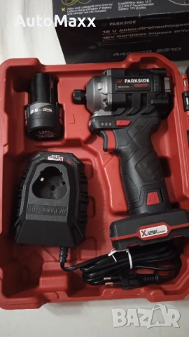 Акумулаторен ударен винтоверт/гайковерт Parkside Performance 12V, снимка 2 - Винтоверти - 51397700