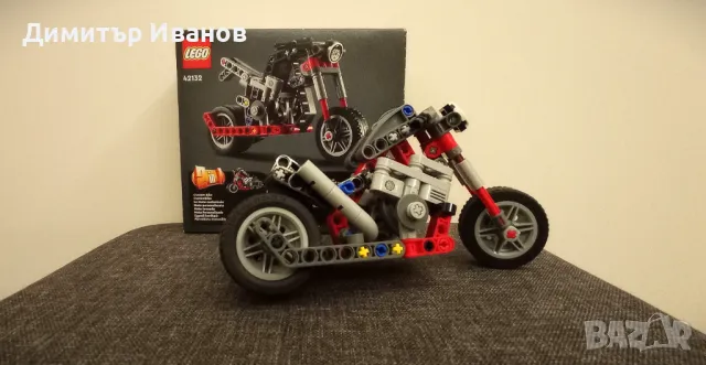 Конструктор LEGO Technic - Мотоциклет 2в1 (42132), снимка 2 - Образователни игри - 48512993