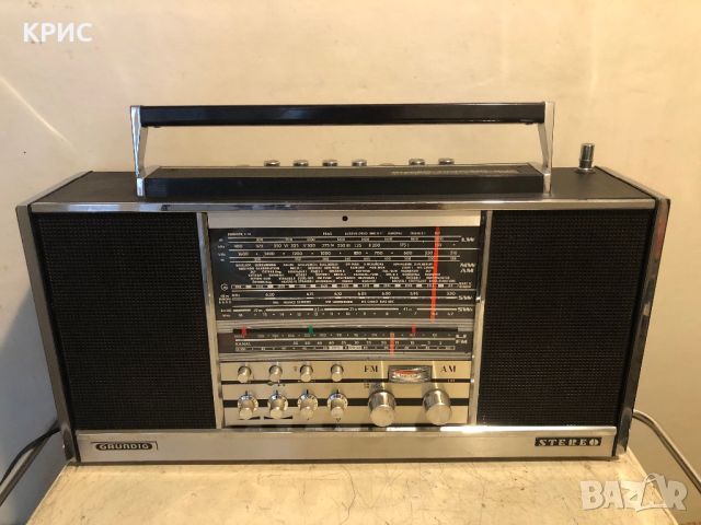 GRUNDIG STEREO CONCERT BOY 4000 TRANSISTOR RADIO, снимка 3 - Радиокасетофони, транзистори - 46041288