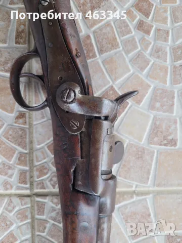 Пушка, кремъклийка, шишане, бойлия, Верндл, Werndl, снимка 3 - Антикварни и старинни предмети - 49782997