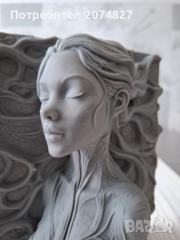 Ethereal Serenity - 3D релефна скулптура, снимка 7 - Декорация за дома - 53451326