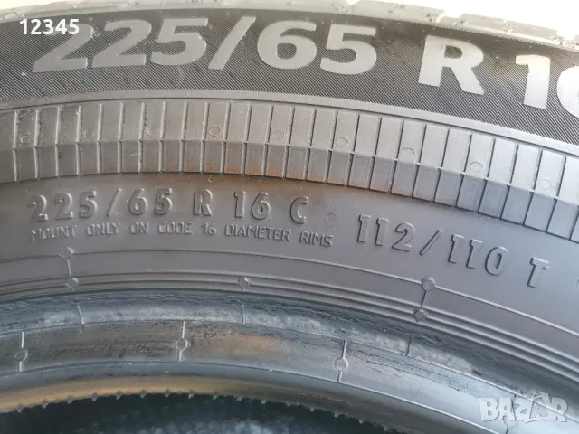 225/65R16C 112/110T continental dot2023-№539, снимка 5 - Гуми и джанти - 48439068