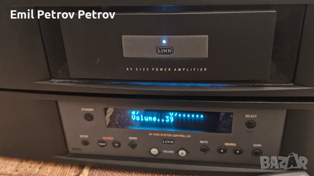 🎷🎷🎷 High-End Аудио Система LINN – AV 5103 Контролер и AV 5125 5-канален Усилвател