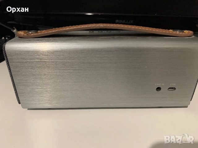 Bluetooth колонка Veho M6 Mode Retro – Алуминий и Кожа, снимка 5 - Bluetooth тонколони - 54115041