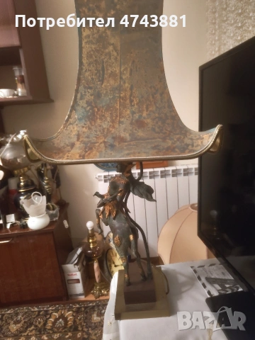 Настолна лампа,тип нощна, снимка 9 - Антикварни и старинни предмети - 53577116