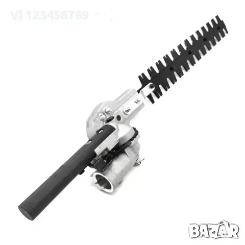 Приставка храсторез за бензинов тример -жив плет 7 / 9 шлици, снимка 2 - Градинска техника - 50726826