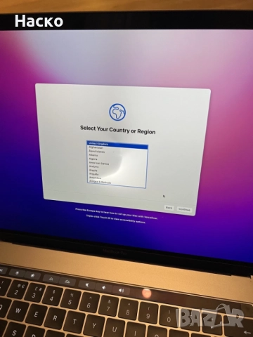 Macbook pro 15,4 inch intel7 16gb ram 512gb ssd touch bar, оригинално зарядно, снимка 11 - Лаптопи за работа - 52587055