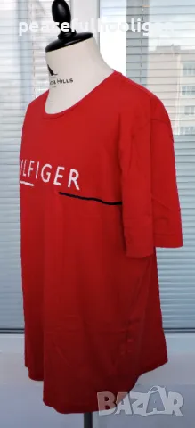Tommy Hilfiger Round Neck  T-Shirt - страхотна   тениска размер XL, снимка 7 - Тениски - 50153135