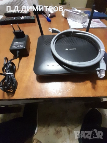  видиоптичен мрежов терминал (ONT) от Huawei, снимка 3 - Рутери - 52158678