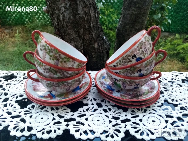 Японски сет за чай - 6 бр.