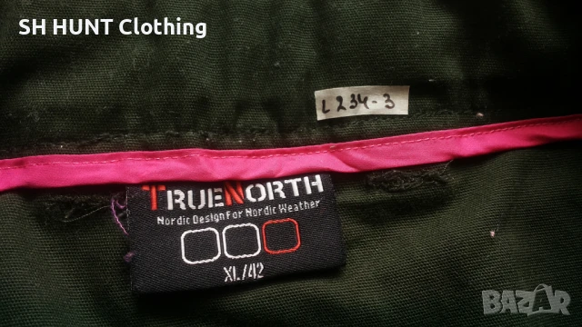 TRUE NORTH Stretch Trouser размер 42 / L - XL дамски панталон от части с еластична материя - 1243, снимка 15 - Панталони - 51081637