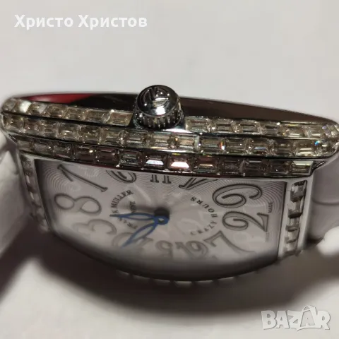 Дамски луксозен часовник FRANCK MULLER Crazy Hours , снимка 13 - Дамски - 47098860