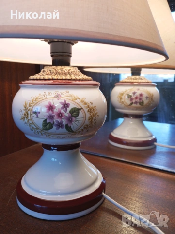 Порцеланова нощна лампа 