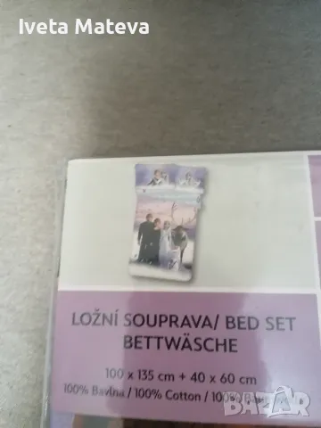 Детски чаршафи с Елза и Анна и Мини Маус , снимка 5 - Спално бельо и завивки - 48560206