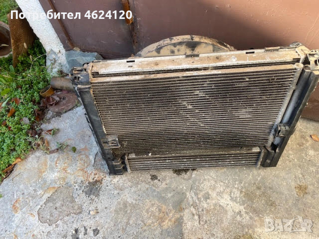 BMW x1 (e84-2013): интеркулер + радиатор 