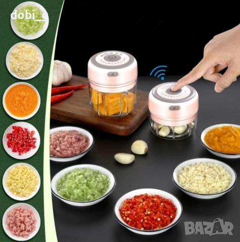 Мини електрически чопър , снимка 2 - Чопъри и пасатори - 51253896