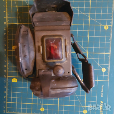  Автикварен газов вело или жп фар "HAECKEL's STAR" 1910г., снимка 6 - Антикварни и старинни предмети - 52249925