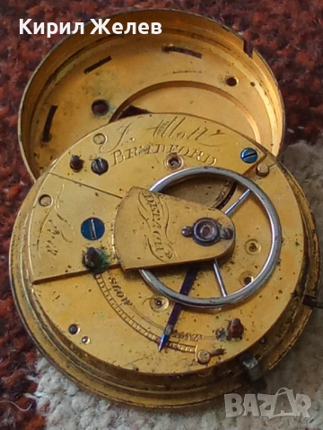 МЕХАНИЗЪМ от СТАР РЯДЪК КОЛЕКЦИОНЕРСКИ МАРКОВ ДЖОБЕН ЧАСОВНИК 23822, снимка 16 - Антикварни и старинни предмети - 48553601