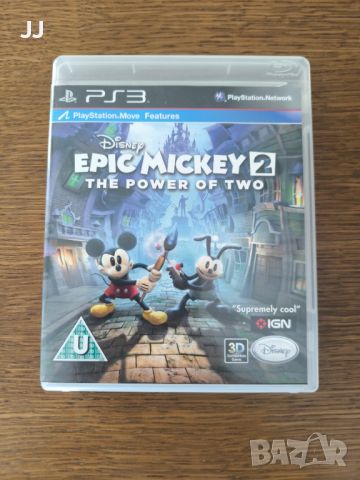 Epic Mickey 2 The Power of Two 35лв. игра за Ps3 игра за Playstation 3, снимка 1 - Игри за PlayStation - 45388981