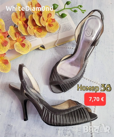 ТОП РАЗПРОДАЖБА НА ДАМСКИ ОБУВКИ НОМЕР 38, снимка 12 - Дамски обувки на ток - 54015234
