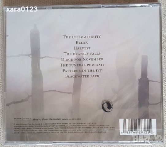 Opeth – Blackwater Park, снимка 2 - CD дискове - 46128821