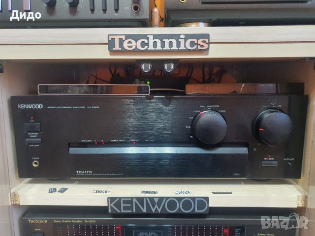 KENWOOD KA 5090R + Дистанционно оригинално, снимка 2 - Ресийвъри, усилватели, смесителни пултове - 45073875