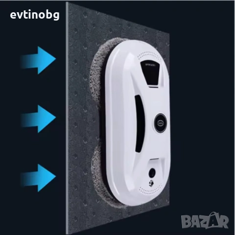 Интелигентен робот за почистване на прозорци с двойни въртящи се падове и вакуум 2800Pa, снимка 3 - Мопове, кофи, четки и метли - 53927350