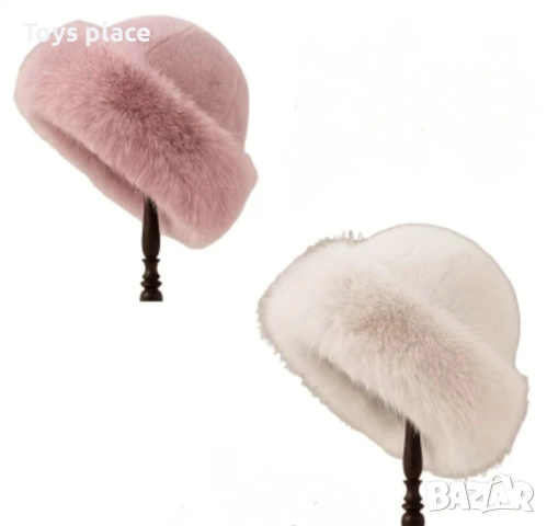 Нова зимна шапка тип калпак, налична в различни цветове, снимка 5 - Шапки - 52545951