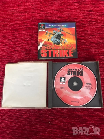 PlayStation 1 Soviet strike, снимка 2 - Игри за PlayStation - 53985941