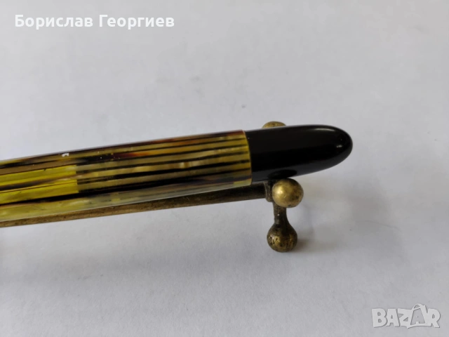 Писалка Pelikan 400 gold nib 14 c 585, снимка 4 - Колекции - 54277414