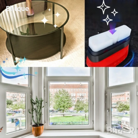 Компактна стъклочистачка за автомобил – неабразивна четка за кристално чисти стъкла, снимка 3 - Други стоки за дома - 53021068