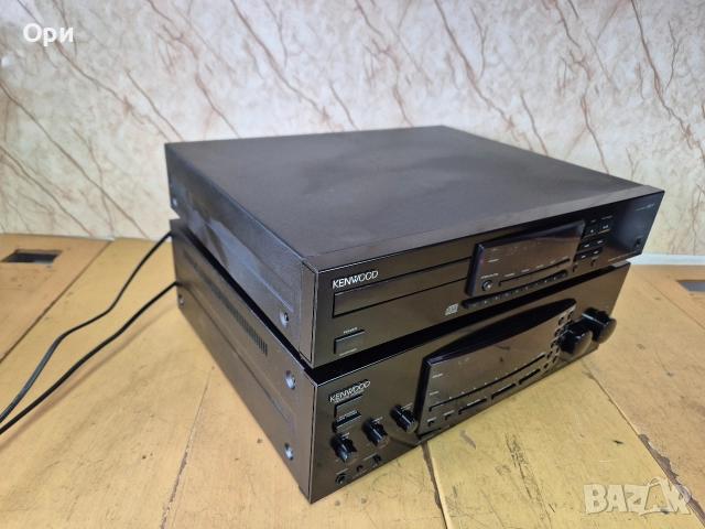 Kenwood аудио сет- СД и ресивър, снимка 6 - Ресийвъри, усилватели, смесителни пултове - 52658474