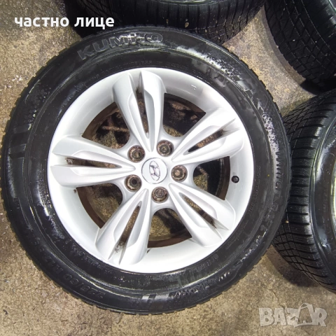 Хюндай ИХ 35 джанти оригинални със зимни гуми , снимка 15 - Гуми и джанти - 53728872